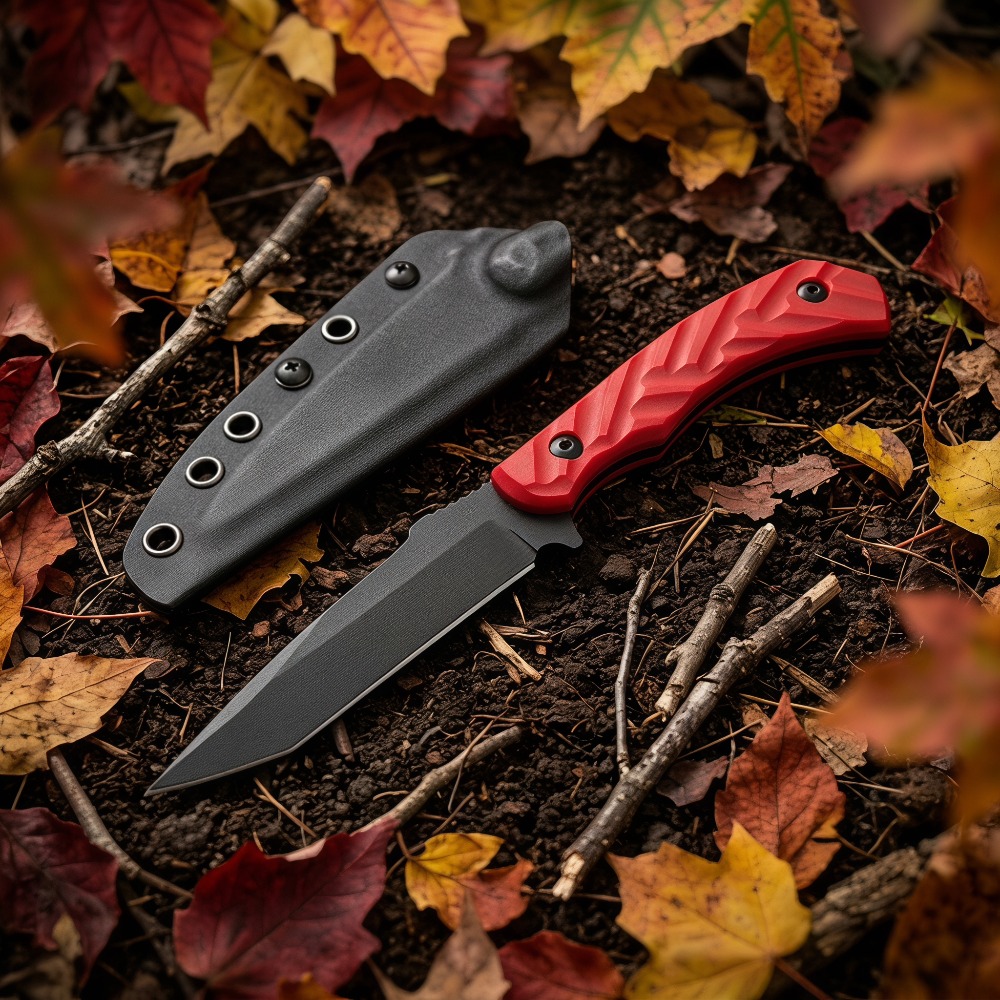 Bushcraft Knife Fixed - Couteau de chasse à lame fixe,