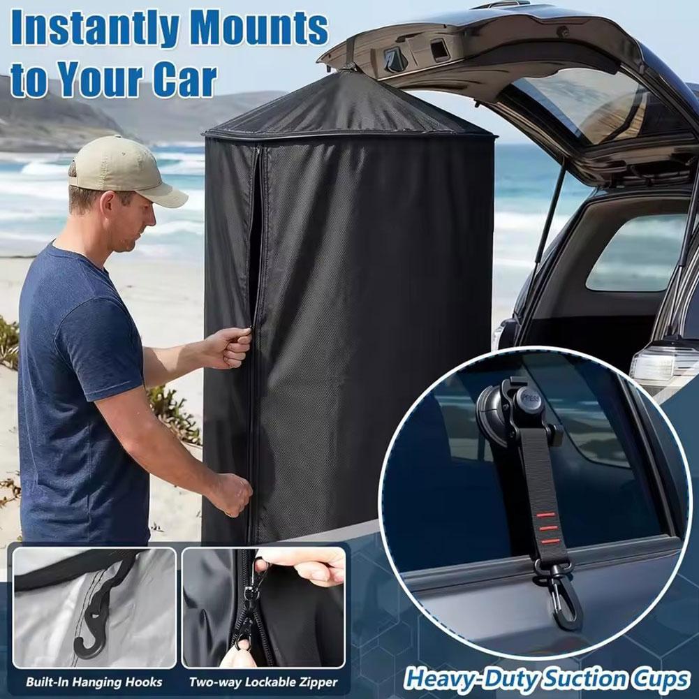 Emergency Mylar Tent - Tente de camping portable avec douche,