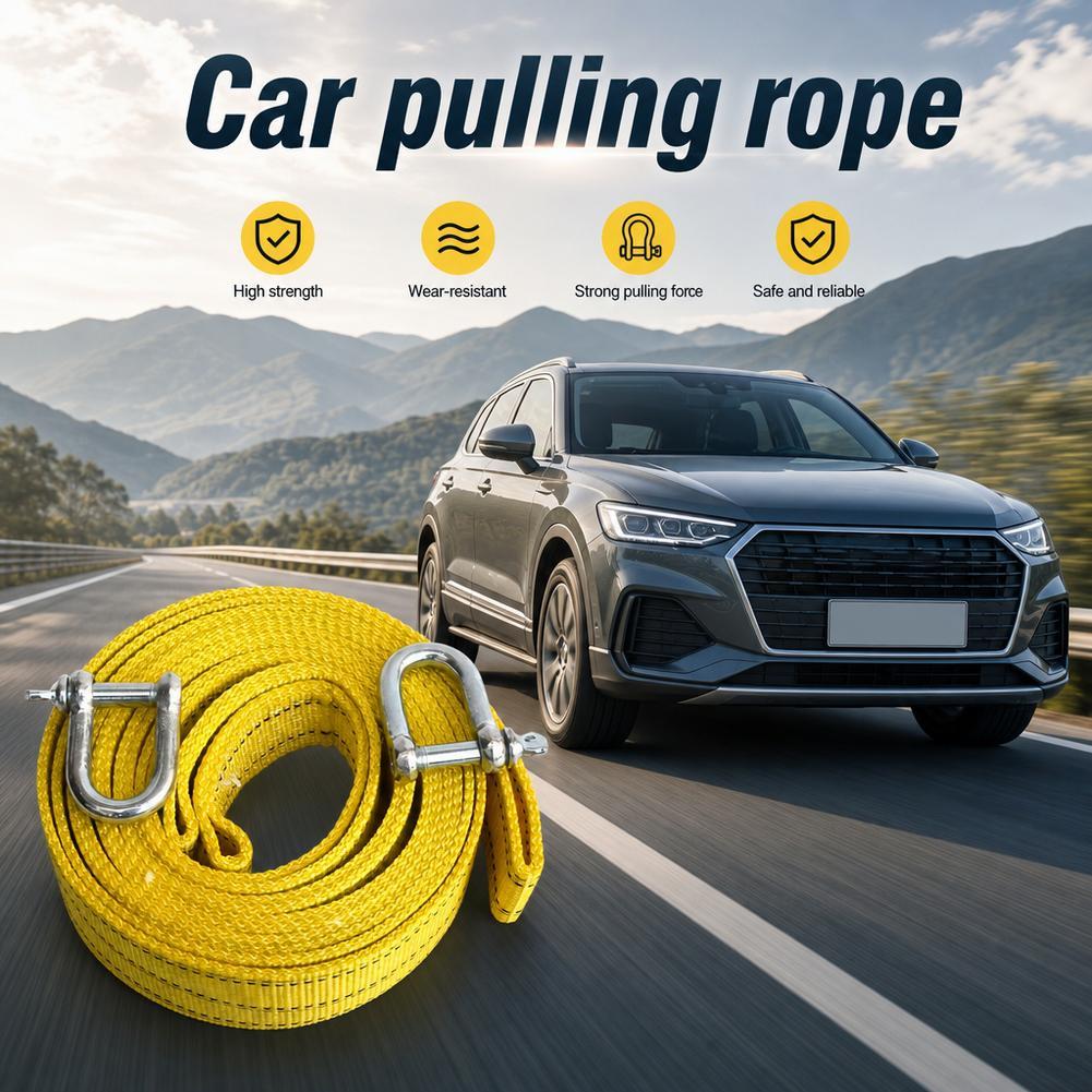 Rescue Rope Throw - Sangle de remorquage robuste 3M pour
