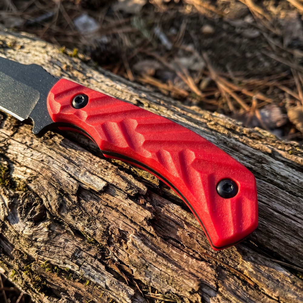 Couteau de chasse à lame fixe, - Bushcraft Knife Fixed avis et prix