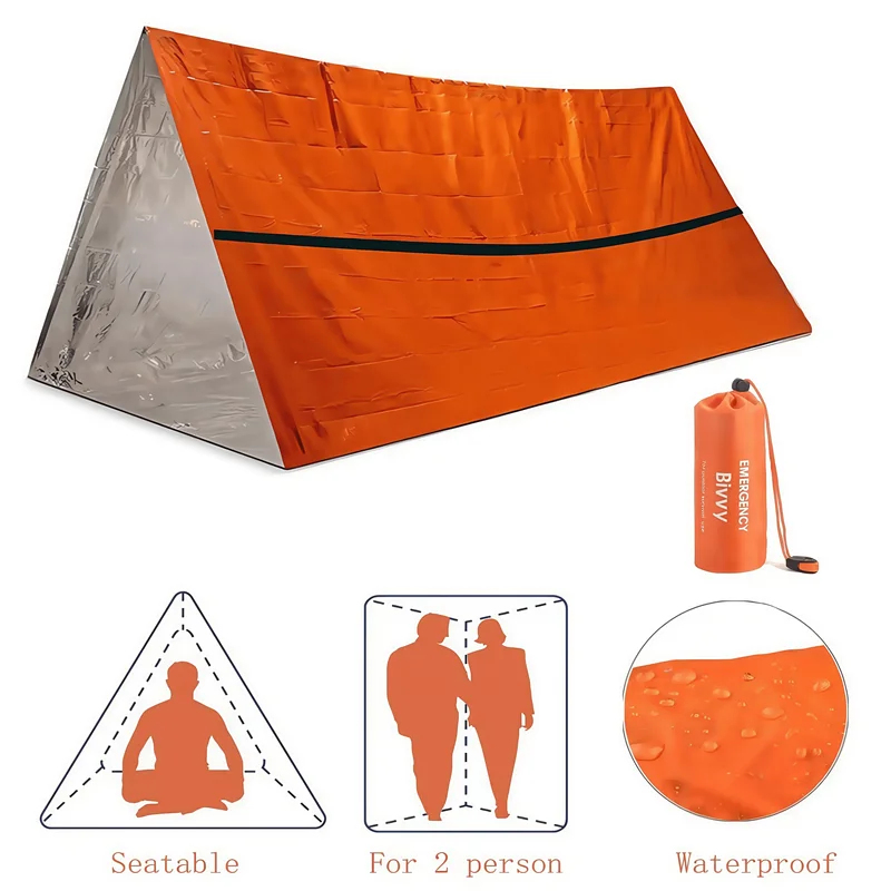 Abri de survie d'urgence pour  - Emergency Mylar Tent avis et prix
