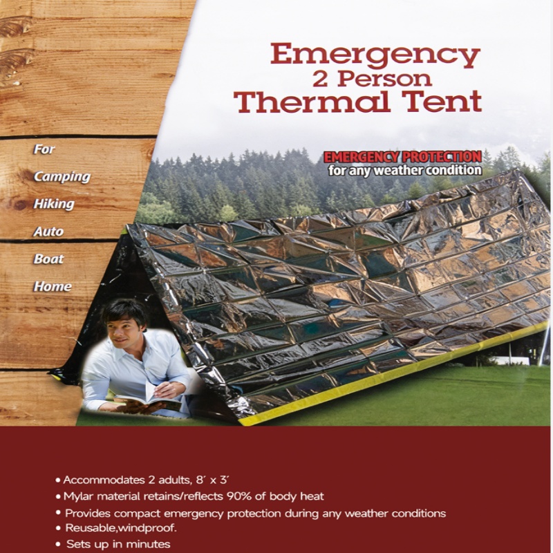 Tente de survie d'urgence port - Emergency Mylar Tent avis et prix